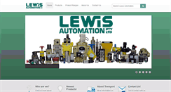 Desktop Screenshot of lewisautomation.com.au